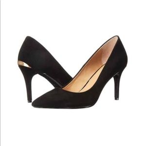 Calvin Klein |BNIB Gayle Pointed Black Patent Pump